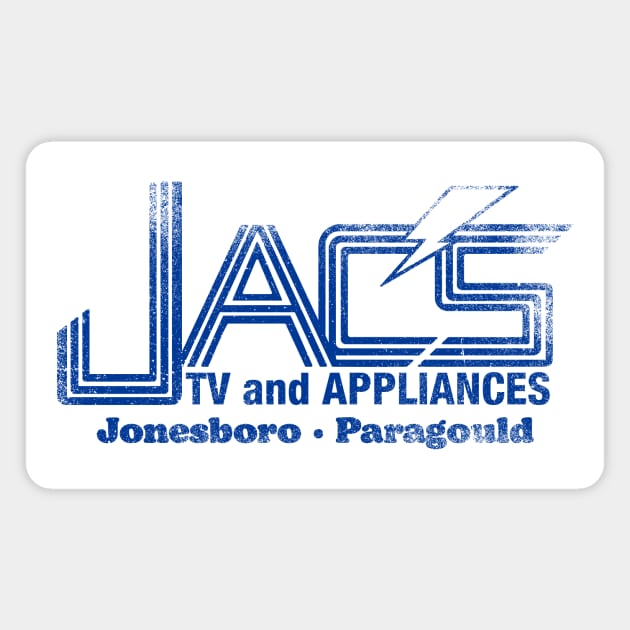 Jac's TV and Appliances Magnet by rt-shirts
